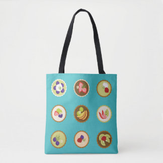Fruit Tarts Tote Bag