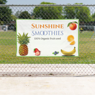Fruit Themed Business Banner