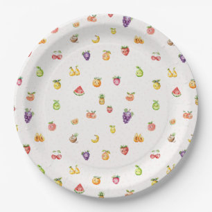 Fruit Themed Paper Plates