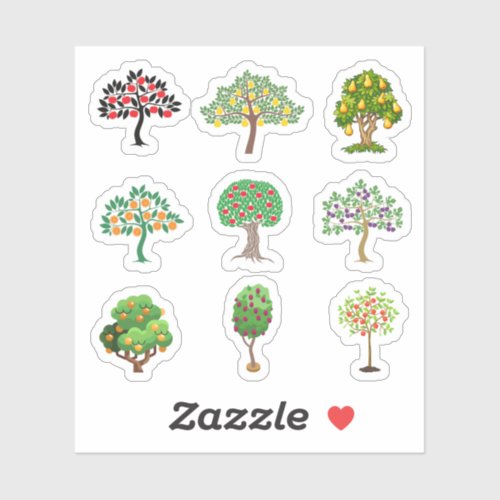 Fruit Tree Stickers