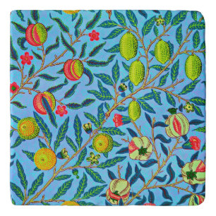 Fruit Tree William Morris Restoration Art Trivet