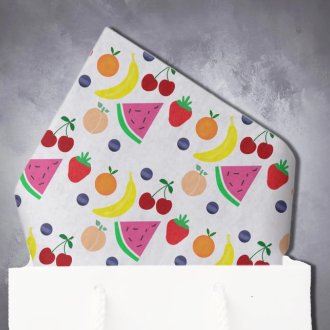 Fruit Two-tti Frutti 2nd Birthday Tissue Paper (Creator Uploaded)