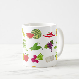 Fruit & Vegetable Mug – Fresh and Colorful Produce