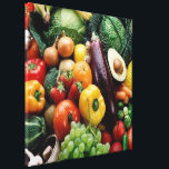 FRUIT VEGETABLES CANVAS PRINT<br><div class="desc">FRUIT VEGETABLES</div>