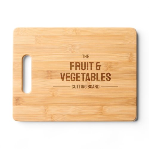 Fruit Vegetables Cutting Board