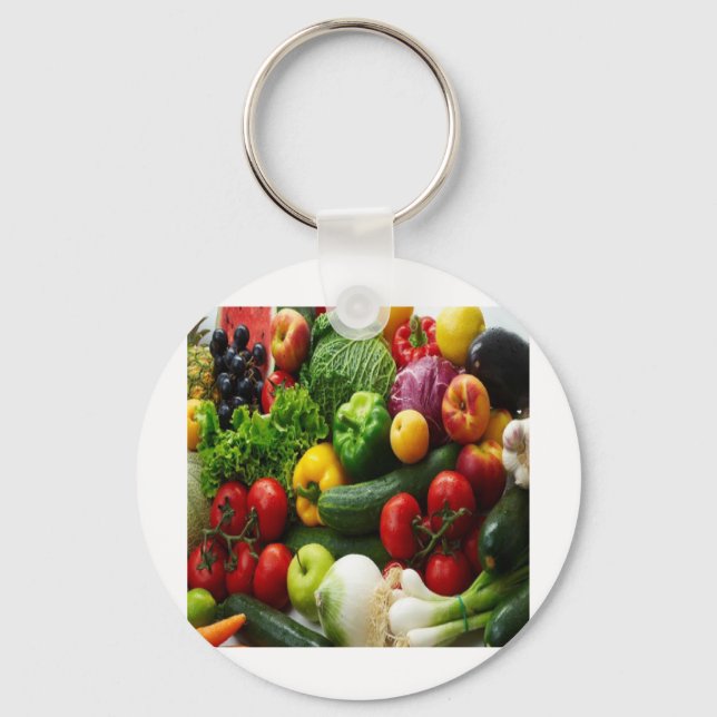 FRUIT & VEGETABLES KEYCHAIN (Front)