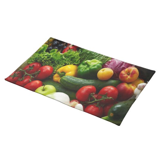 FRUIT & VEGETABLES PLACEMAT