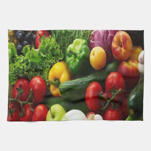 FRUIT & VEGETABLES TOWEL (Horizontal)