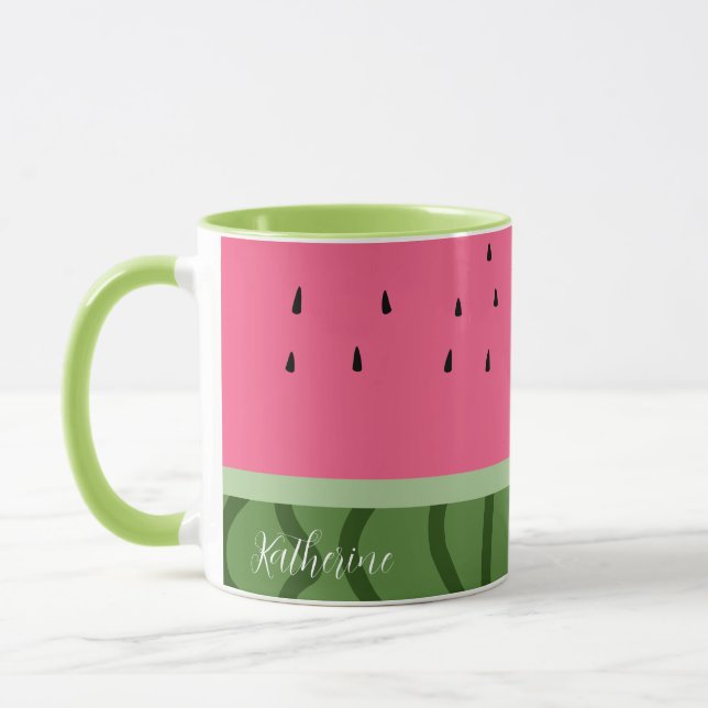 Fruit Watermelon  Mug (Left)