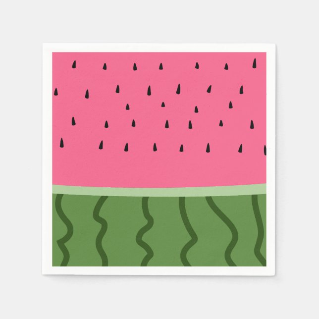 Fruit Watermelon  Napkins (Front)