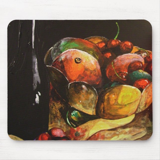 Fruit, wein mouse pad (Front)
