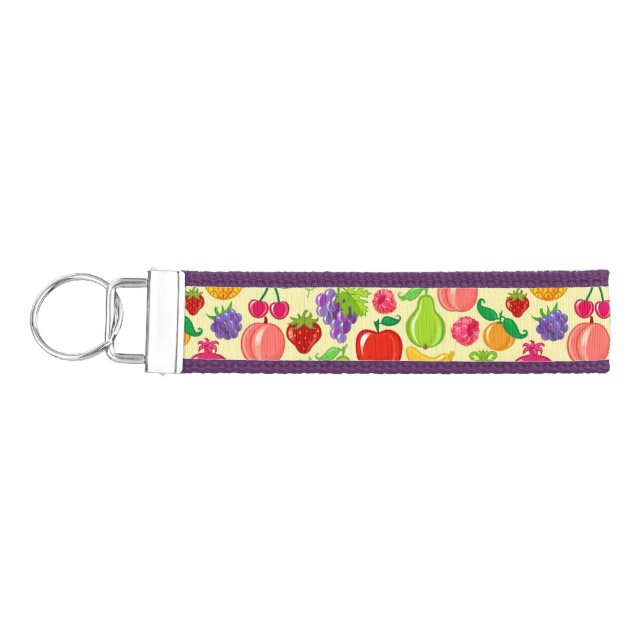 Fruit Wrist Keychain (Keys on Left)