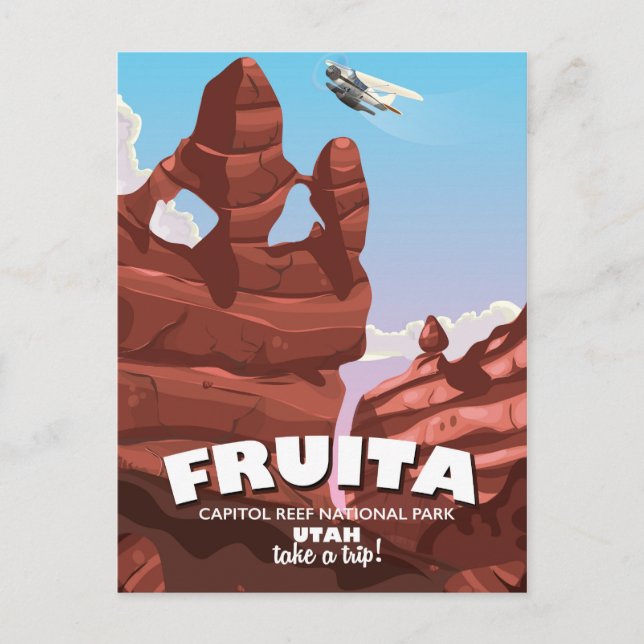 Fruita Capitol Reef National Park Utah Postcard (Front)