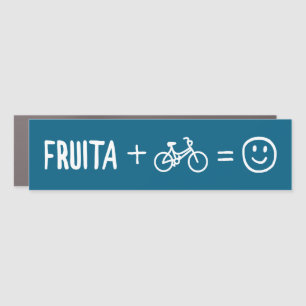 Fruita Colorado Plus Bikes Makes You Happy Car Magnet