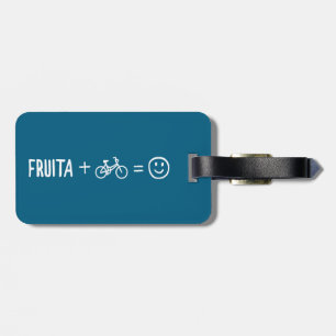 Fruita Colorado Plus Bikes Makes You Happy Luggage Tag