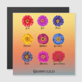 Fruitage of the spirit With Zinnias (Front/Back)