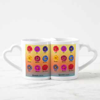 Fruitage of the spirit With Zinnias Coffee Mug Set