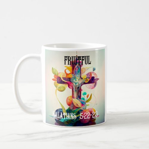Fruitful Crucifix mug