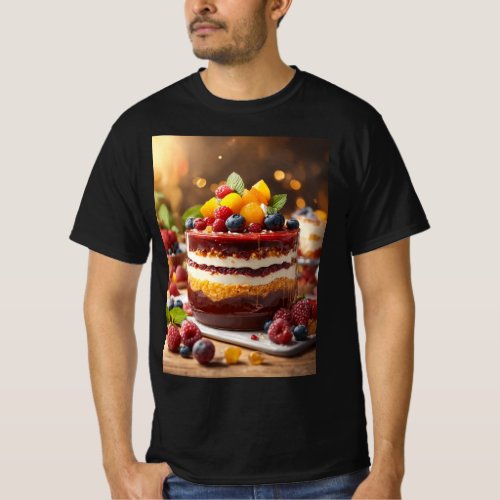 Fruitful Fashion Vibrant Printed T_Shirts