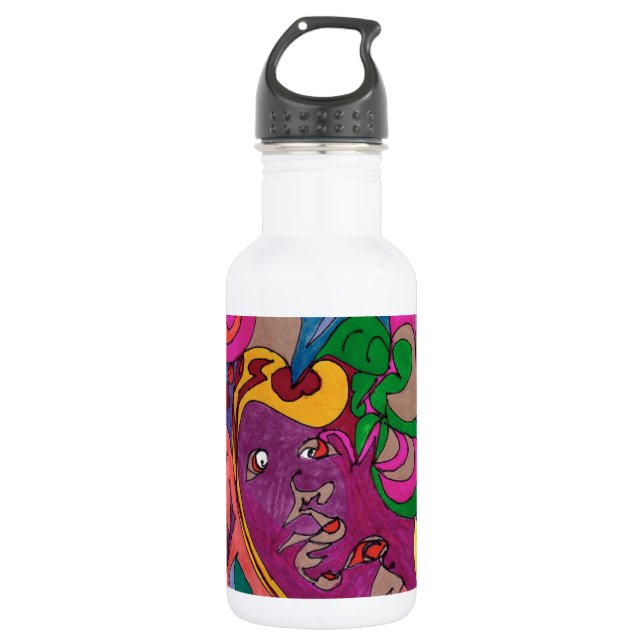 Fruitful Friday .edited jpg.jpg Water Bottle (Front)