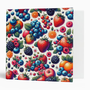 Fruitful Harmony: A Symphony of Nature's Bounty To 3 Ring Binder