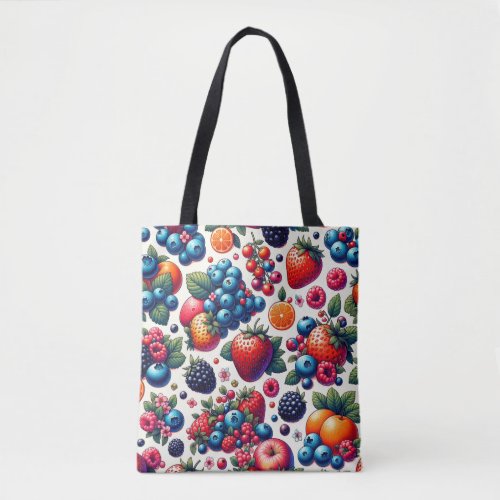 Fruitful Harmony A Symphony of Natures Bounty To Tote Bag