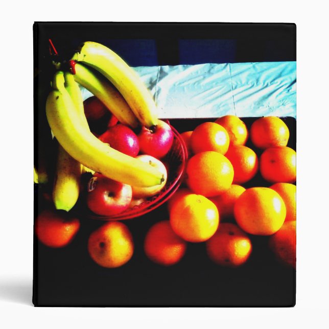 Fruits 3 Ring Binder (Front)