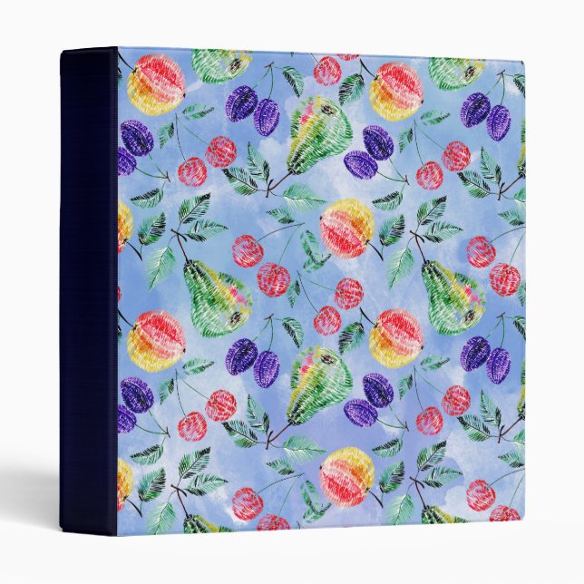 Fruits and berries. 3 ring binder (Front/Spine)