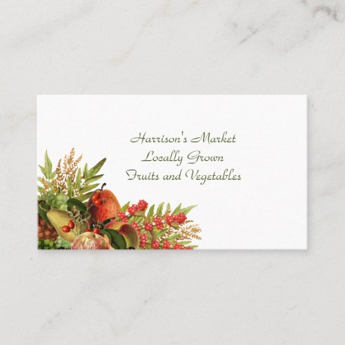 Fruits and Berries Business Card