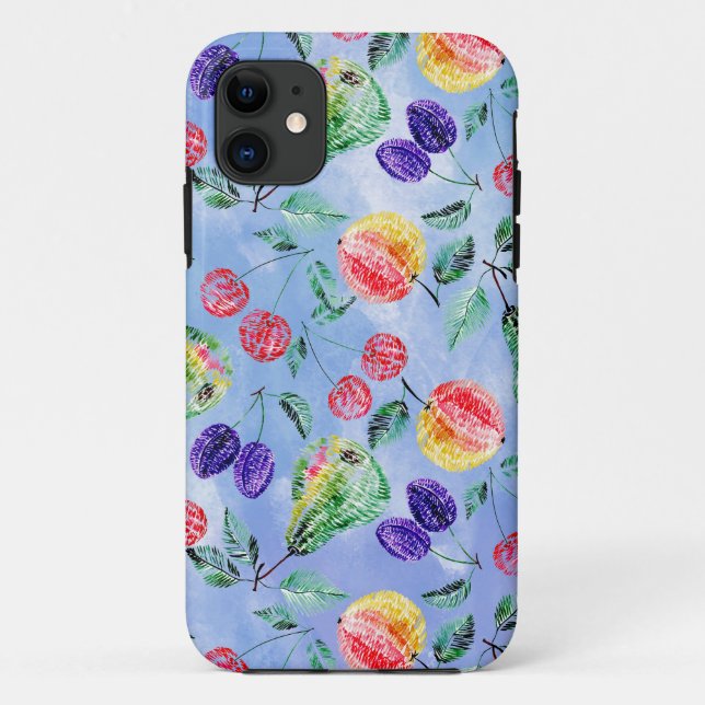 Fruits and berries. Case-Mate iPhone case (Back)
