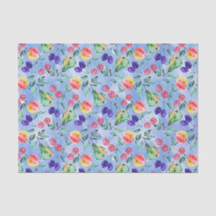 Fruits and berries. tissue paper