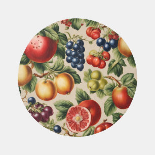 Fruits and Flowers from Luxury Italian Garden Outdoor Rug