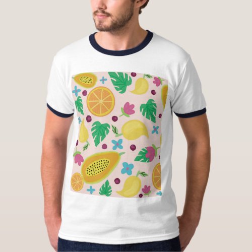 fruits and flowers T_Shirt