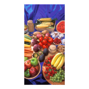 Fruits and vegetables card