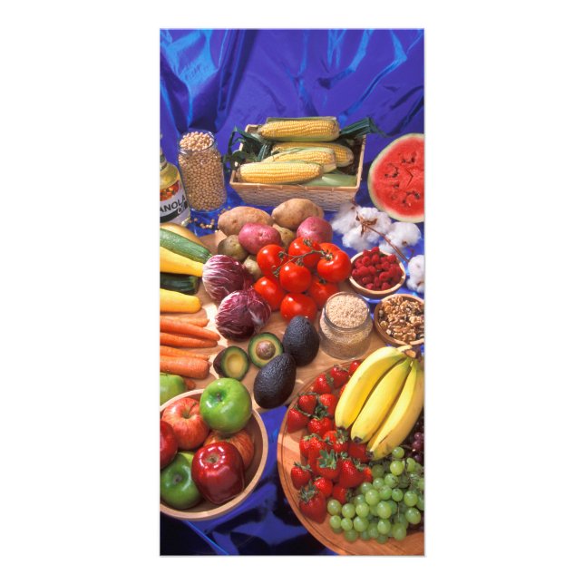 Fruits and vegetables card (Front)
