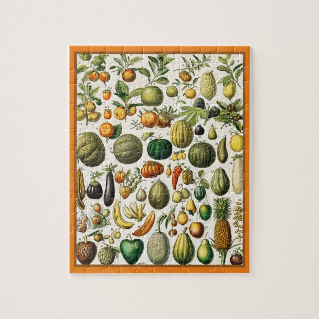 Fruits and Vegetables Jigsaw Puzzle (Vertical)