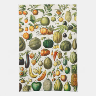 Fruits and Vegetables Kitchen Towel