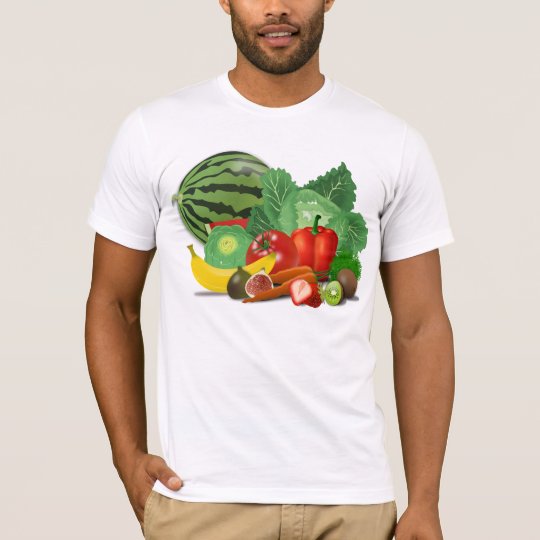 fruits and vegetables t shirt