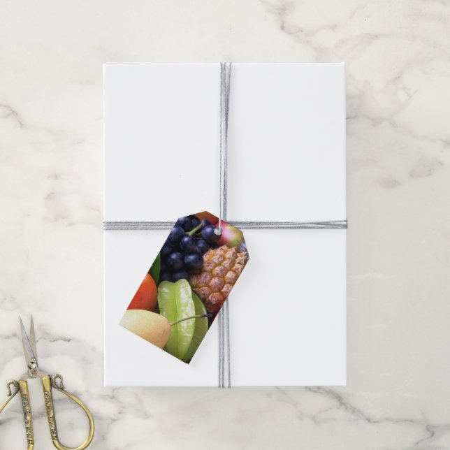 Fruits and Veggies gift tags (With Twine)