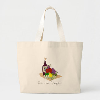 Fruits and Veggies Grocery Tote