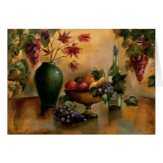 Fruits and Wine with Autumn Hues (Front Horizontal)