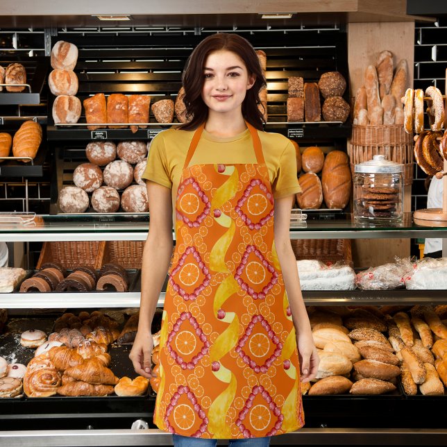 Fruits and zest orange apron (Creator Uploaded)