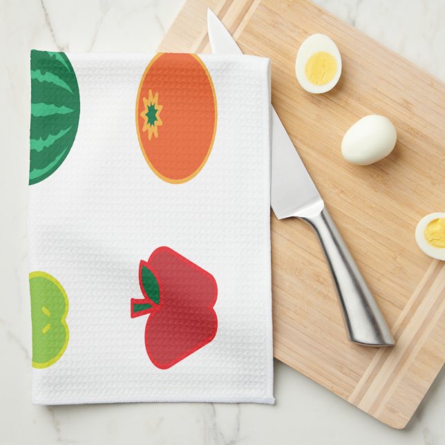 Fruits Art Kitchen Towel (Quarter Fold)