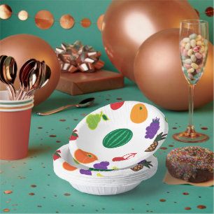 Fruits Art Paper Bowls