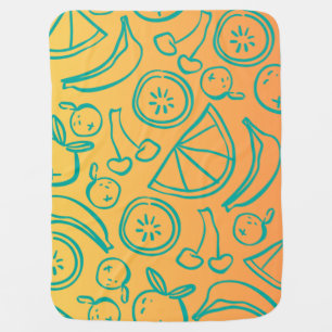 Fruits Baby Blanket