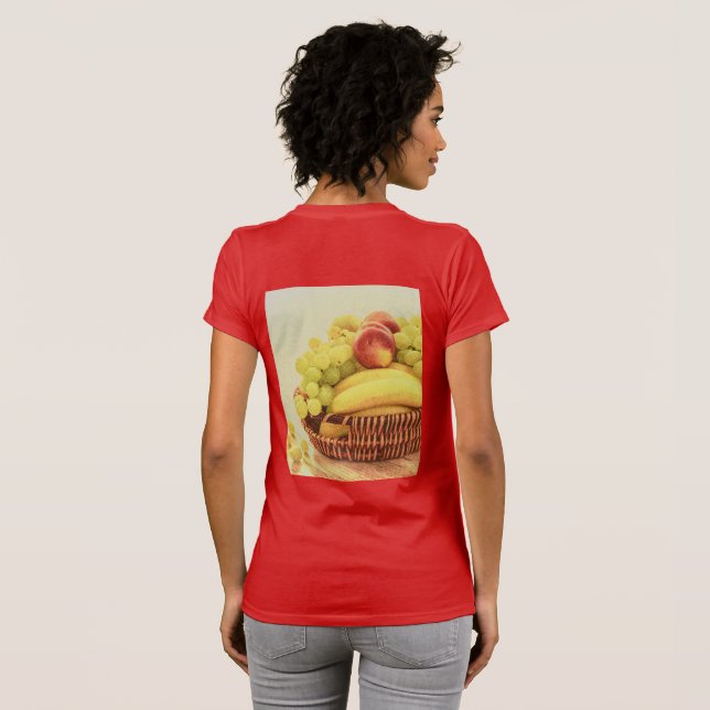 "Fruits Basket" Cute Photo. Buy Now T-Shirt (Back Full)