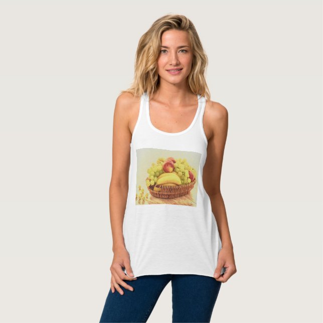 "Fruits Basket" Cute Photo. Buy Now Tank Top (Front Full)