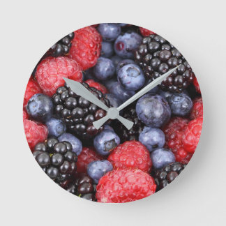 FRUITS BUNCHES  ROUND CLOCK