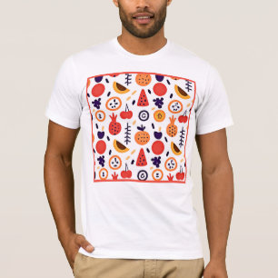 Fruits Colorful Pattern Art T-Shirt