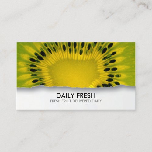 Fruits Fresh Food Delivery Business Card